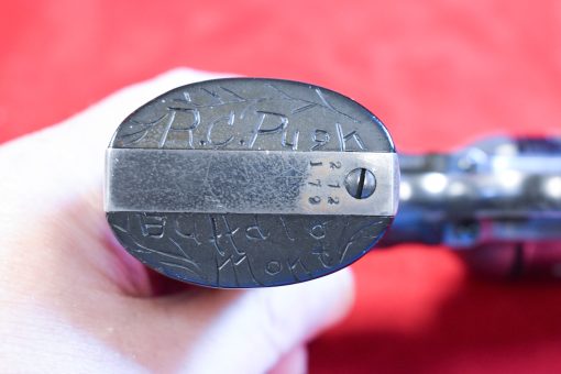 FRI OCT 3, WELL DOCUMENTED 1905 COLT BISLEY MODEL SINGLE ACTION ARMY, 38-40 WCF, OWNED BY THE TRIANGLE 7 RANCH, BUFFALO, MONTANA, YELLOWSTONE 1923 SPECIAL! - Image 15