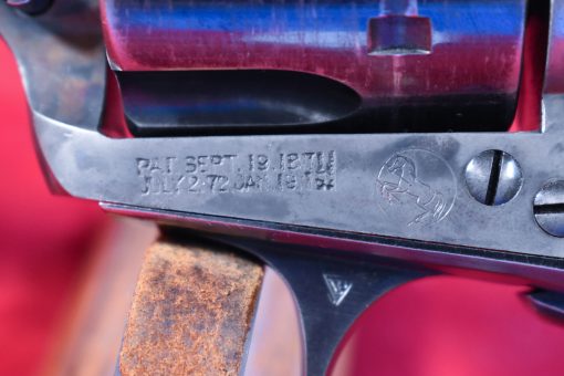 FRI OCT 3, WELL DOCUMENTED 1905 COLT BISLEY MODEL SINGLE ACTION ARMY, 38-40 WCF, OWNED BY THE TRIANGLE 7 RANCH, BUFFALO, MONTANA, YELLOWSTONE 1923 SPECIAL! - Image 9