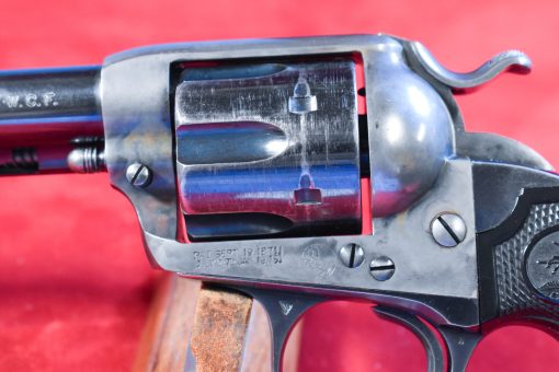FRI OCT 3, WELL DOCUMENTED 1905 COLT BISLEY MODEL SINGLE ACTION ARMY, 38-40 WCF, OWNED BY THE TRIANGLE 7 RANCH, BUFFALO, MONTANA, YELLOWSTONE 1923 SPECIAL! - Image 10