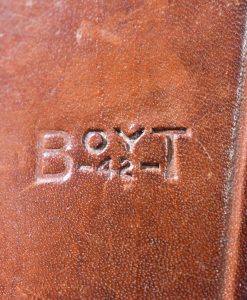 ORIGINAL WWll U.S. BoyT 42 MARKED M1916 BELT HOLSTER FOR THE COLT M1911 PISTOL, MINT!