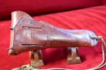 ORIGINAL WWll U.S. BoyT 42 MARKED M1916 BELT HOLSTER FOR THE COLT M1911 PISTOL, MINT! - Image 5