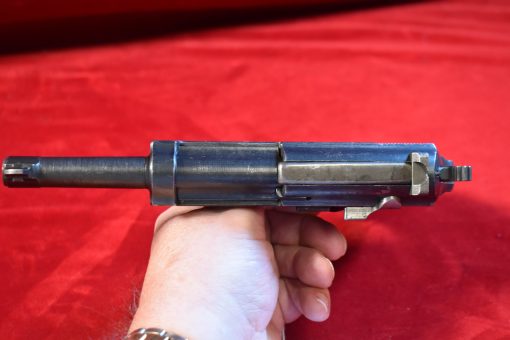 WED SEP 24, WALTHER ac45 P.38, B BLOCK ALL MATCHING, WITH fnh BARREL, RARE DURAFOL GRIPS, MIXED FINISH PARTS, VERY SHARP! - Image 11