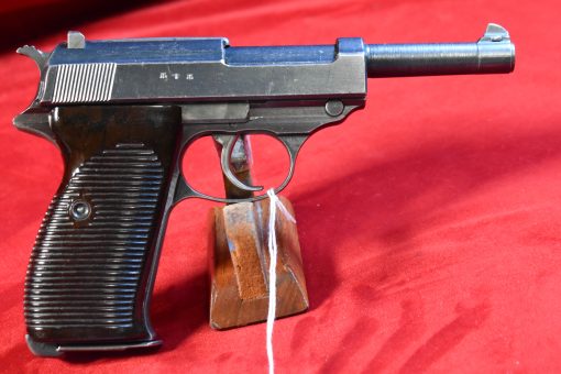 WED SEP 24, WALTHER ac45 P.38, B BLOCK ALL MATCHING, WITH fnh BARREL, RARE DURAFOL GRIPS, MIXED FINISH PARTS, VERY SHARP! - Image 3