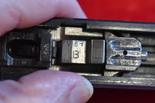 WED SEP 24, WALTHER ac45 P.38, B BLOCK ALL MATCHING, WITH fnh BARREL, RARE DURAFOL GRIPS, MIXED FINISH PARTS, VERY SHARP! - Image 8