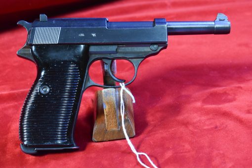 SOLD SCARCE NAZI POLICE “EAGLE/L” byf44 P.38 PISTOL, MINT CRISP EXAMPLE! ONLY 3200 MADE! MINT CRISP FULL RIG! - Image 3