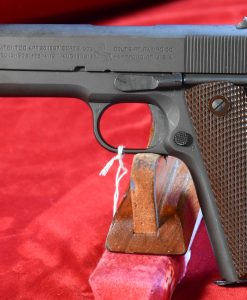 THU SEP 25, OUTSTANDING, US WWII COLT 1911A1 US ARMY PISTOL, SEP,1942 PRODUCTION, WB CARTOUCHED, MATCHING 100% ORIGINAL & MINT NEARLY NEW!