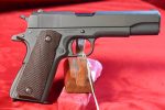 THU SEP 25, OUTSTANDING, US WWII COLT 1911A1 US ARMY PISTOL, SEP,1942 PRODUCTION, WB CARTOUCHED, MATCHING 100% ORIGINAL & MINT NEARLY NEW! - Image 3