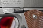 THU SEP 25, OUTSTANDING, US WWII COLT 1911A1 US ARMY PISTOL, SEP,1942 PRODUCTION, WB CARTOUCHED, MATCHING 100% ORIGINAL & MINT NEARLY NEW! - Image 5