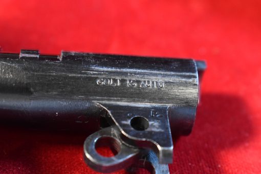 THU SEP 25, OUTSTANDING, US WWII COLT 1911A1 US ARMY PISTOL, SEP,1942 PRODUCTION, WB CARTOUCHED, MATCHING 100% ORIGINAL & MINT NEARLY NEW! - Image 8