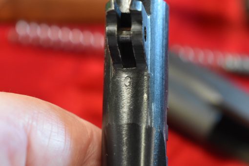 THU SEP 25, OUTSTANDING, US WWII COLT 1911A1 US ARMY PISTOL, SEP,1942 PRODUCTION, WB CARTOUCHED, MATCHING 100% ORIGINAL & MINT NEARLY NEW! - Image 9
