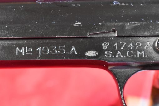 WED SEP 24, VERY CHOICE FRENCH/NAZI OCCUPATION PISTOLE 625(f), Mle 1935A PISTOL, WaA251, “C” BLOCK, MINT CRISP! - Image 4