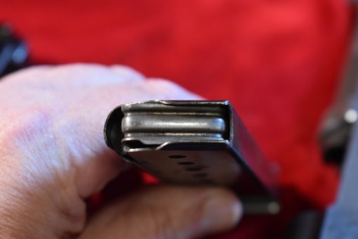 SOLD EXCEPTIONAL & EXTREMELY RARE NAZI ISSUE MAUSER SVW 45 P.38 PISTOL, WED JAN 10, VERY LATE END OF WAR, FINAL NAZI PRODUCTION “F”  BLOCK, THE TRUE NAZI GRAY GHOST!!! - Image 16