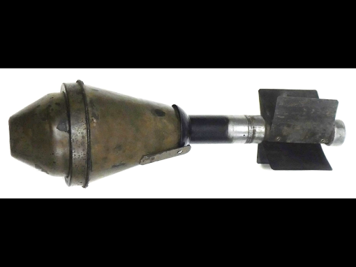 TUE SEP 16, GERMAN WWII, RARE ORIGINAL, INERT PANZERFAUST 60, GENUINE WARHEAD AND TUBE, WITH RESTORED MARKINGS, IMPOSSIBLE TO FIND! - Image 7