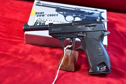TUE SEP 2, VERY SCARCE POSTWAR FRENCH AC44 FN SLIDE/MAUSER P.38 "THE GRAY GHOST", INTERARMS IMPORT STILL IN BOX WITH GIBLETS! - Image 1