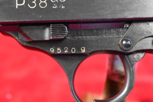 TUE SEP 2, VERY SCARCE POSTWAR FRENCH AC44 FN SLIDE/MAUSER P.38 "THE GRAY GHOST", INTERARMS IMPORT STILL IN BOX WITH GIBLETS! - Image 6