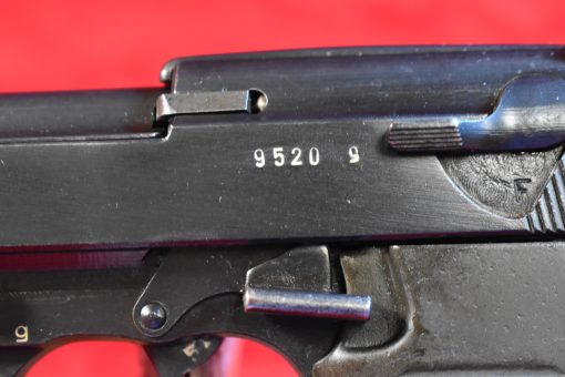 TUE SEP 2, VERY SCARCE POSTWAR FRENCH AC44 FN SLIDE/MAUSER P.38 "THE GRAY GHOST", INTERARMS IMPORT STILL IN BOX WITH GIBLETS! - Image 7
