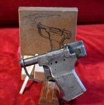 SOLD THU SEP 11, US WWII O.S.S. LIBERATOR PISTOL, RARE TYPE 3, 4 HOLE VARIANT, WITH REPRO BOX & GIBLETS, NICE! - Image 2
