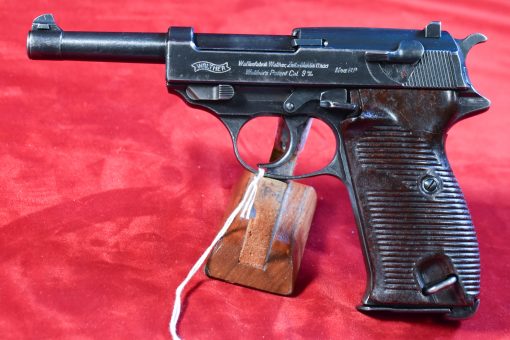 TUE SEP 23, WALTHER HP HEERES PISTOL P.38 VERY RARE EAGLE/359  WAFFENAMTED LATE WAR PRODUCTION, VERY NICE! - Image 1