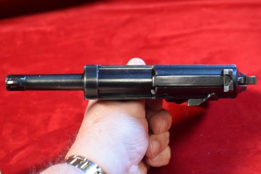 TUE SEP 23, WALTHER HP HEERES PISTOL P.38 VERY RARE EAGLE/359  WAFFENAMTED LATE WAR PRODUCTION, VERY NICE! - Image 11