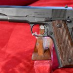 FRI OCT 10, EXCEPTIONAL US WWII ITHACA 1911A1 US ARMY SERVICE PISTOL, JAN 1944, SHIPPED TO SAN ANTONIO,TX FOR US ARMY AIR CORPS ISSUE, MINT CRISP EYE POPPER!