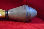TUE SEP 16, GERMAN WWII, RARE ORIGINAL, INERT PANZERFAUST 60, GENUINE WARHEAD AND TUBE, WITH RESTORED MARKINGS, IMPOSSIBLE TO FIND! - Image 5