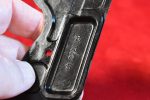SOLD FRI SEP 5, EXCEPTIONAL & NEAR NEW 99.9%, UN-ISSUED MAUSER HSc PISTOL, LATE 1944 PRODUCTION, NAZI POLICE EAGLE/L, RARE BLACK PLASTIC GRIPS, MINT NEW! - Image 6