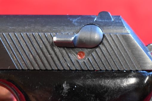 SOLD FRI SEP 5, EXCEPTIONAL & NEAR NEW 99.9%, UN-ISSUED MAUSER HSc PISTOL, LATE 1944 PRODUCTION, NAZI POLICE EAGLE/L, RARE BLACK PLASTIC GRIPS, MINT NEW! - Image 10