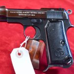 MON SEP 8, VERY SCARCE NON IMPORT, 1941 ROMANIAN ARMY MODEL 1934 BERETTA PISTOL, VERY SHARP!
