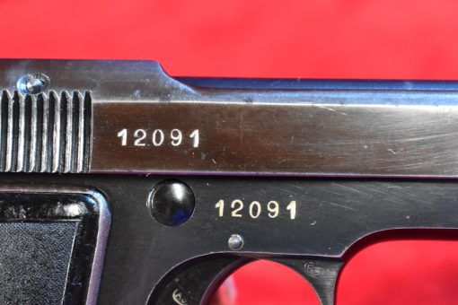 MON SEP 8, VERY SCARCE NON IMPORT, 1941 ROMANIAN ARMY MODEL 1934 BERETTA PISTOL, VERY SHARP! - Image 5