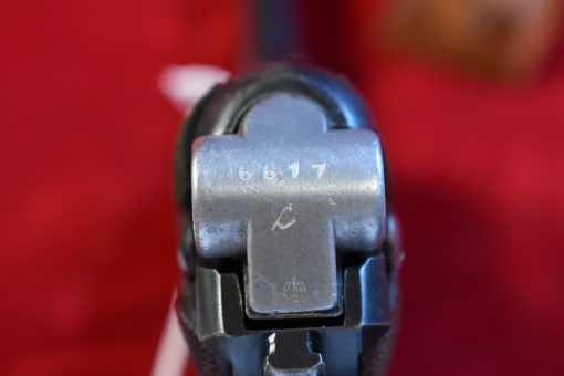 WED SEP 24, GERMAN ARMY ISSUED MAUSER S/42 CODE  "G" DATE (1935) P.08 LUGER PISTOL, ALL MATCHING INCLUDING THE MAG, NICE EXAMPLE! - Image 6