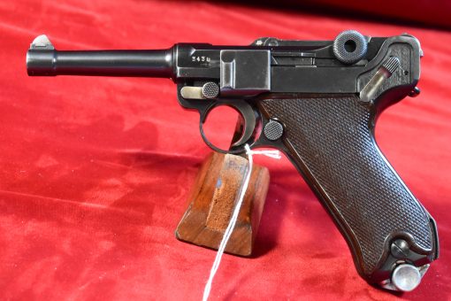 MON SEP 29, RARE LUFTWAFFE S CODE (1936) KRIEGHOFF LUGER, MATCHING MAG VERY SHARP! - Image 1