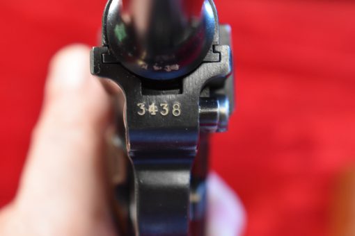MON SEP 29, RARE LUFTWAFFE S CODE (1936) KRIEGHOFF LUGER, MATCHING MAG VERY SHARP! - Image 6