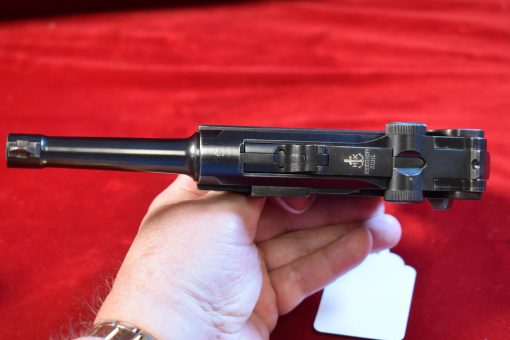 MON SEP 29, RARE LUFTWAFFE S CODE (1936) KRIEGHOFF LUGER, MATCHING MAG VERY SHARP! - Image 8