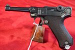 WED SEP 10, EXTREMELY RARE, 1939 SWEDISH CONTRACT MAUSER BANNER LUGER PISTOL, 30 CAL, MATCHING MAG, MINT SHARP!