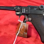 HOLD WED NOV 5, EXTREMELY RARE, 1939 SWEDISH CONTRACT MAUSER BANNER LUGER PISTOL, 30 CAL, MATCHING MAG, MINT SHARP!