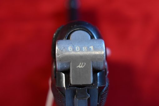 WED SEP 10, EXTREMELY RARE, 1939 SWEDISH CONTRACT MAUSER BANNER LUGER PISTOL, 30 CAL, MATCHING MAG, MINT SHARP! - Image 8
