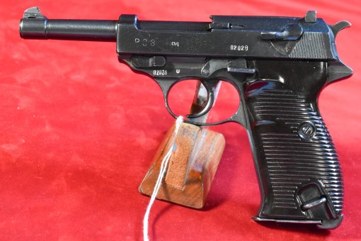 SOLD VERY RARE, VERY LATE WAR  ZERO SERIES CYQ CODE SPREEWERK P.38 PISTOL, "U" MARKED FOR REJECT PARTS, MINT CRISP! - Image 1
