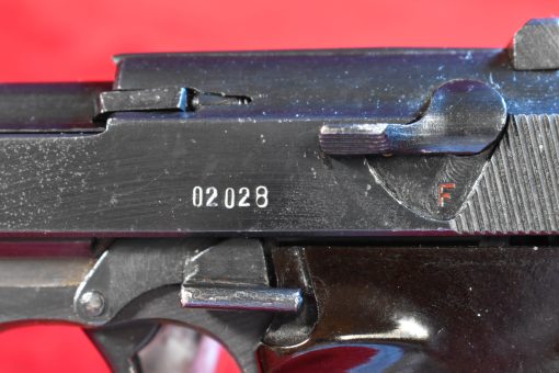 SOLD VERY RARE, VERY LATE WAR  ZERO SERIES CYQ CODE SPREEWERK P.38 PISTOL, "U" MARKED FOR REJECT PARTS, MINT CRISP! - Image 5