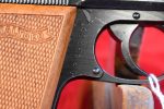 SOLD WALTHER PP PISTOL, 1944 GERMAN ARMY WAFFENAMTED, MILITARY FINISH, WITH RARE PRESSED WOOD GRIPS, VERY CRISP! - Image 7