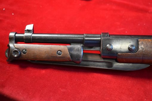 TUE SEP 30, ITALIAN WWII M38 CARCANO SHORT RIFLE, 1940 TERNI PRODUCTION WITH SLING & FOLDING BAYONET!  VERY SHARP! OF COURSE NON IMPORT! - Image 11