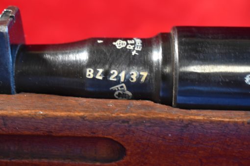 TUE SEP 30, ITALIAN WWII M38 CARCANO SHORT RIFLE, 1940 TERNI PRODUCTION WITH SLING & FOLDING BAYONET!  VERY SHARP! OF COURSE NON IMPORT! - Image 5