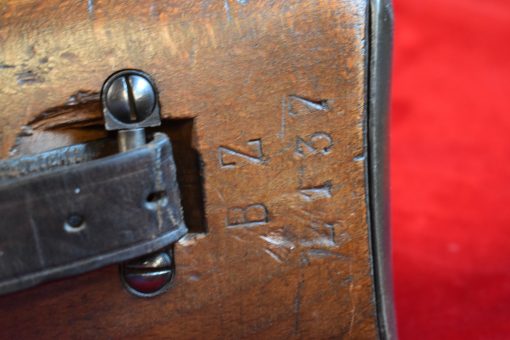 TUE SEP 30, ITALIAN WWII M38 CARCANO SHORT RIFLE, 1940 TERNI PRODUCTION WITH SLING & FOLDING BAYONET!  VERY SHARP! OF COURSE NON IMPORT! - Image 6