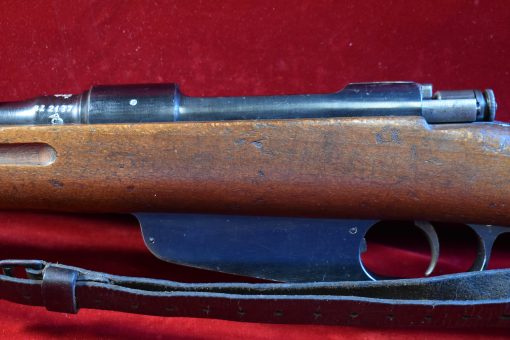 TUE SEP 30, ITALIAN WWII M38 CARCANO SHORT RIFLE, 1940 TERNI PRODUCTION WITH SLING & FOLDING BAYONET!  VERY SHARP! OF COURSE NON IMPORT! - Image 9