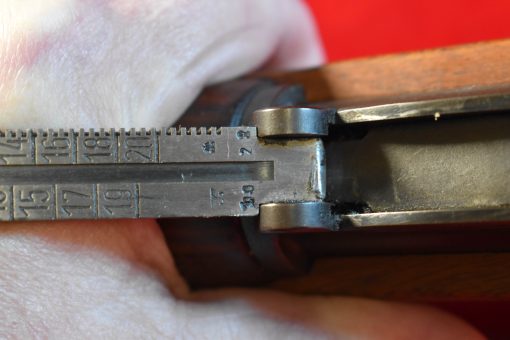 WED OCT 22, GERMAN WWII, EARLY 1936 S/42 CODE MAUSER OBERNDORF MADE K98k SERVICE RIFLE, ALL MATCHING, WITH ORIGINAL SLING, PRIVATE RESERVE STOCK! - Image 11