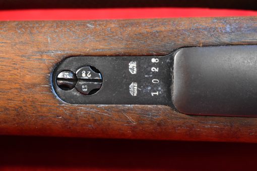 WED OCT 22, GERMAN WWII, EARLY 1936 S/42 CODE MAUSER OBERNDORF MADE K98k SERVICE RIFLE, ALL MATCHING, WITH ORIGINAL SLING, PRIVATE RESERVE STOCK! - Image 12
