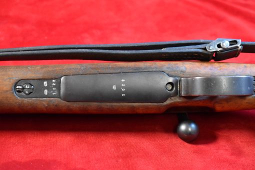 WED OCT 22, GERMAN WWII, EARLY 1936 S/42 CODE MAUSER OBERNDORF MADE K98k SERVICE RIFLE, ALL MATCHING, WITH ORIGINAL SLING, PRIVATE RESERVE STOCK! - Image 13
