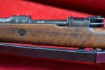 WED OCT 22, GERMAN WWII, EARLY 1936 S/42 CODE MAUSER OBERNDORF MADE K98k SERVICE RIFLE, ALL MATCHING, WITH ORIGINAL SLING, PRIVATE RESERVE STOCK! - Image 8