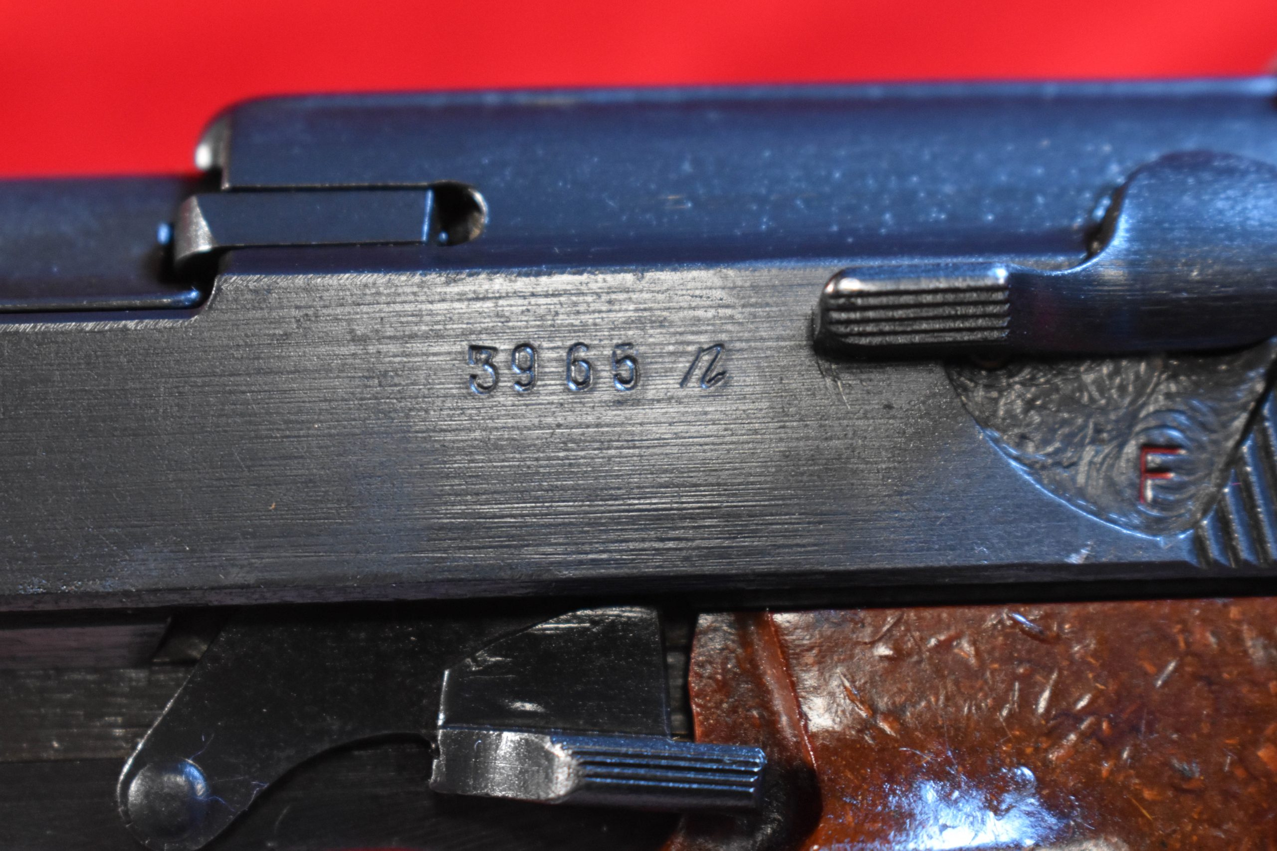 43BIF-5 THU OCT 30, MAUSER byf43 P.38 PISTOL, "n" BLOCK MID YEAR PRODUCTION, VET BRINGBACK, VERY SHARP! - Image 6
