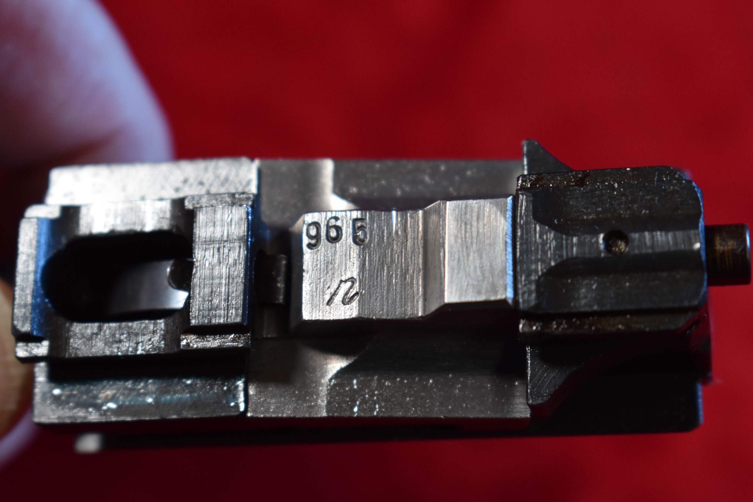 43BIF-7 THU OCT 30, MAUSER byf43 P.38 PISTOL, "n" BLOCK MID YEAR PRODUCTION, VET BRINGBACK, VERY SHARP! - Image 8