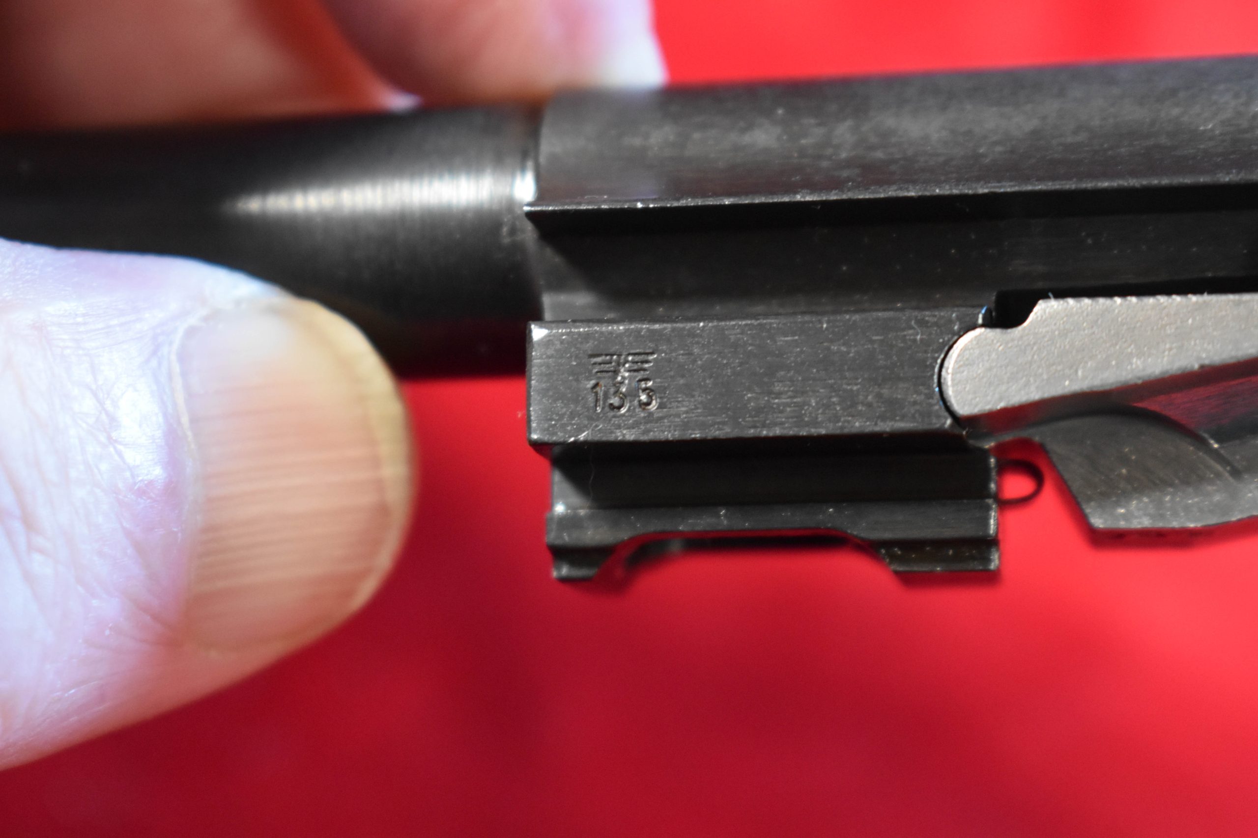 43BIF-8 THU OCT 30, MAUSER byf43 P.38 PISTOL, "n" BLOCK MID YEAR PRODUCTION, VET BRINGBACK, VERY SHARP! - Image 9